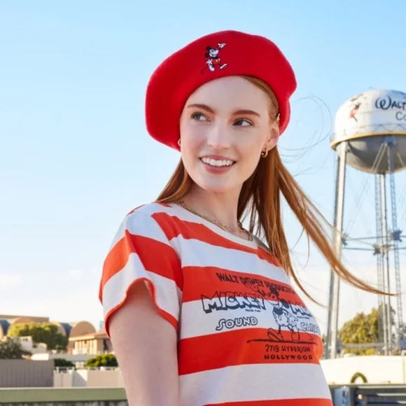 Disney Accessories Mickey Mouse Adult Beret Poshmark